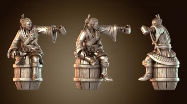 3D модель Глава Пиратский Оппортунист (STL)