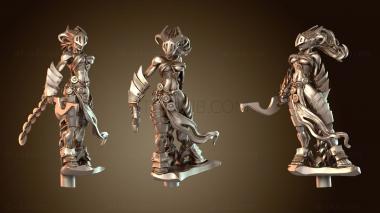 3D модель Chariot Grill A – Агрессивная передняя колесница (STL)