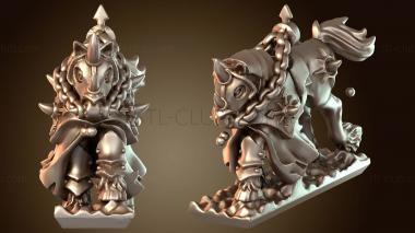 3D модель Колесничный конь – Быстрый колесничный конь (STL)