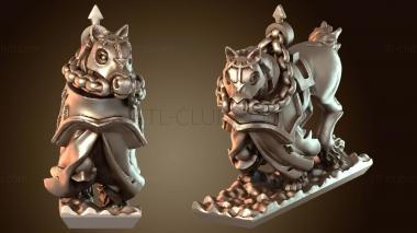 3D модель Колесница конь т – Неутомимый конь-компаньон (STL)