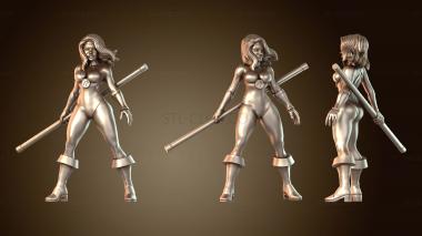 3D модель Читара – ловкий воин грома (STL)