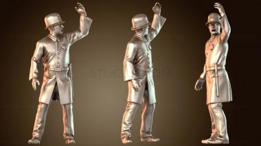 3D модель Полицейский из Чикагских гангстеров — верный борец с преступностью (STL)