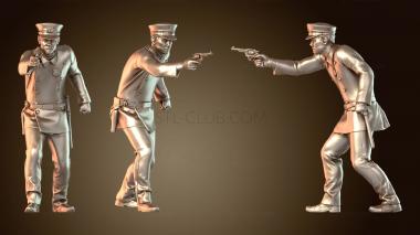 3D модель Чикагские гангстеры Полицейский – Gritty Beat Cop (STL)