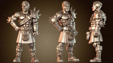 3D модель Chico linea – Sleek Young Fighter (STL)