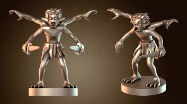3D модель Читины – бегающий паукообразный народ (STL)