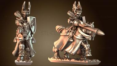 3D модель Chivalric Knights i – Вдохновленный галантный рыцарь (STL)
