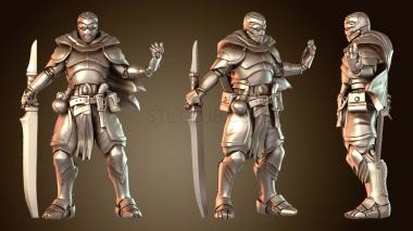 3D модель Cin dar Navy Warforged Artificer Skies Sordane Arcaneminis v – Armored Airborne Engineer (STL)
