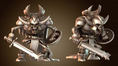 3D модель Классический скелет древний (STL)