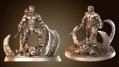 3D модель Клей Цианид Хайборийской эпохи Конан (STL)