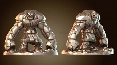 3D модель Глиняный голем (STL)