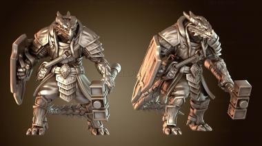3D модель Благочестивый клирик (STL)