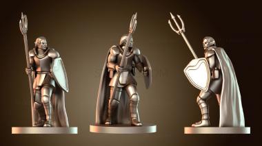 3D модель Клирики Мужчины Эльфийский Клирик Бури (STL)