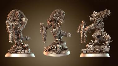 3D модель Общий вариант гвардии Коатля (STL)