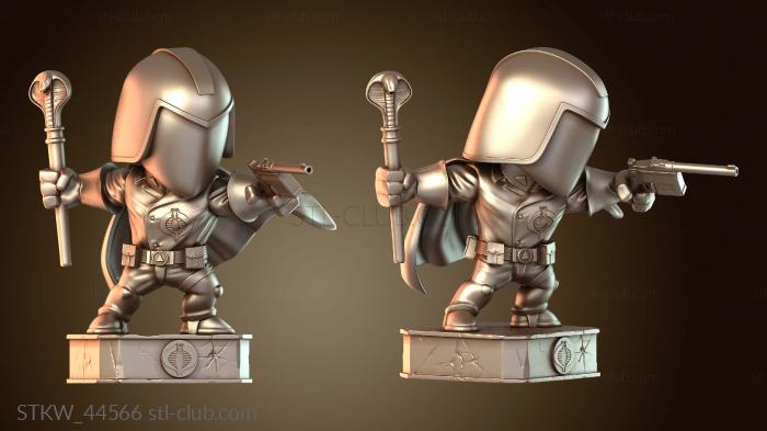 Military Cobra Commander Miniature Chibi