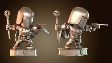 3D модель Cobra Commander Miniature Chibi (STL)