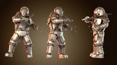 3D модель Кохорс Удо Пехотинец (STL)