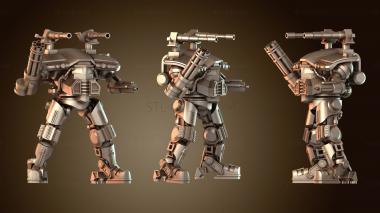 3D модель Колониальный штурмовой мех Mader Модель C (STL)