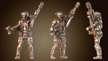 3D модель Колониальный морской пехотинец (STL)