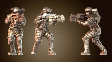 3D модель Колонист-морской пехотинец Кики Юкито (STL)