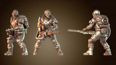 3D модель Тактический отряд «Командос» (STL)