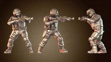 3D модель Арьергард Командос (STL)