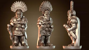 3D модель Командир с дубинкой (STL)