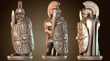 3D модель Командир-рогоносец с копьем (STL)