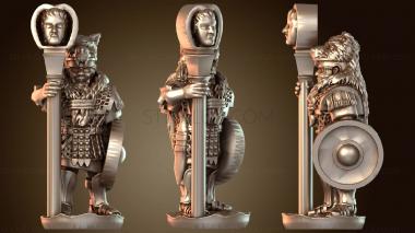 3D модель Командуйте Кракусом со Знаменем (STL)