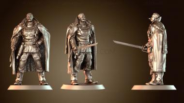3D модель Комиссар Уорден (STL)