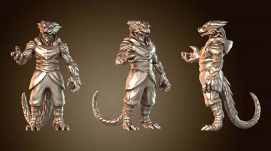 3D модель Простолюдины (STL)