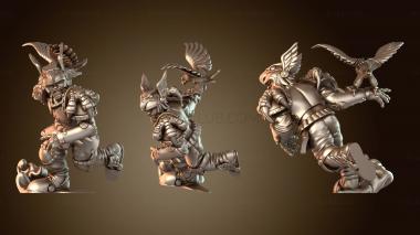 3D модель Кон Алкон Воин (STL)
