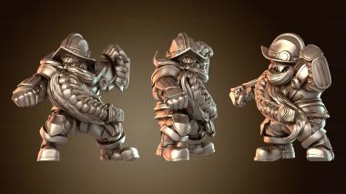 3D модель Конкистадоры Гном Блокировщик А (STL)