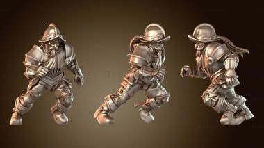 3D модель Конкистадоры Человек-лайнмен (STL)