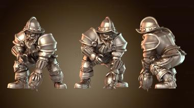 3D модель Конкистадоры — линейные гвардейцы (STL)