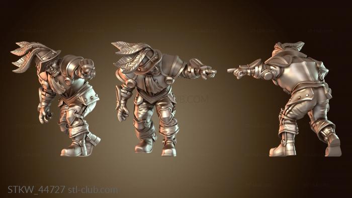 Military Молодежь линейных игроков Conquistadors Human Lineman