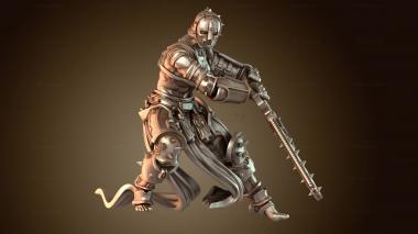 3D модель Кающийся клирик (STL)