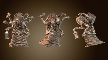 3D модель Сборщик трупов с лампой (STL)