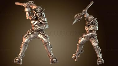 3D модель Ковбой-родео (STL)