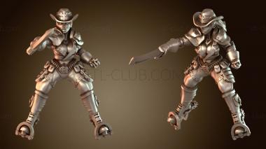 3D модель Сержант-ковбой (STL)