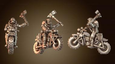 3D модель Coyote Biker Cult Bowmaster (STL)