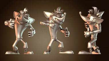 3D модель Crash Bandicoot Iconic (STL)