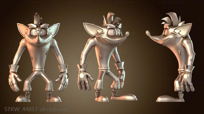 Military Статуэтка Crash Bandicoot