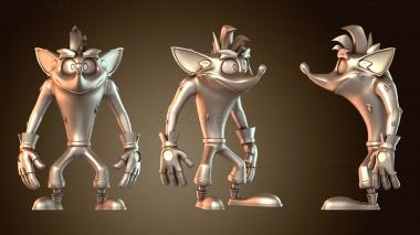 3D модель Статуэтка Crash Bandicoot (STL)