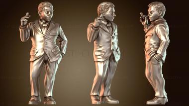 3D модель Следователь по делам о сотворении мира, бывший заключенный (STL)