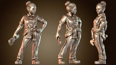3D модель Механик-исследователь творения (STL)