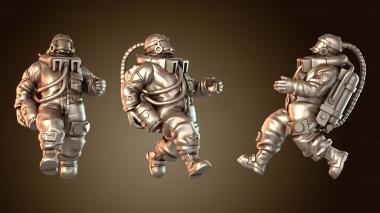 3D модель Crewman Green Technical (STL)