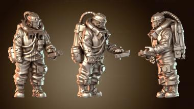 3D модель Член экипажа Красной команды (STL)