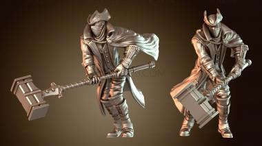 3D модель Багровые Охотники Молдж Тяжёлый (STL)