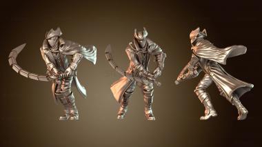 3D модель Меч Багровых Охотников Цепь Жесткий (STL)
