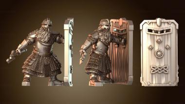 3D модель Склеп Страж Эскудо Щитовой (STL)
